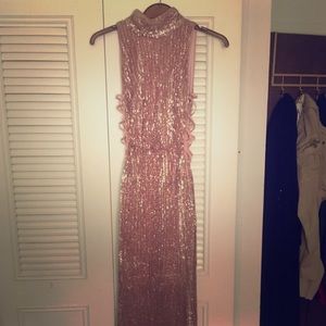 Fashion nova maxi sequin dress